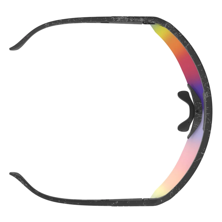 OCULOS DE SOL SCOTT SPORT SHIELD - MARBLE BLACK/TEAL CHR